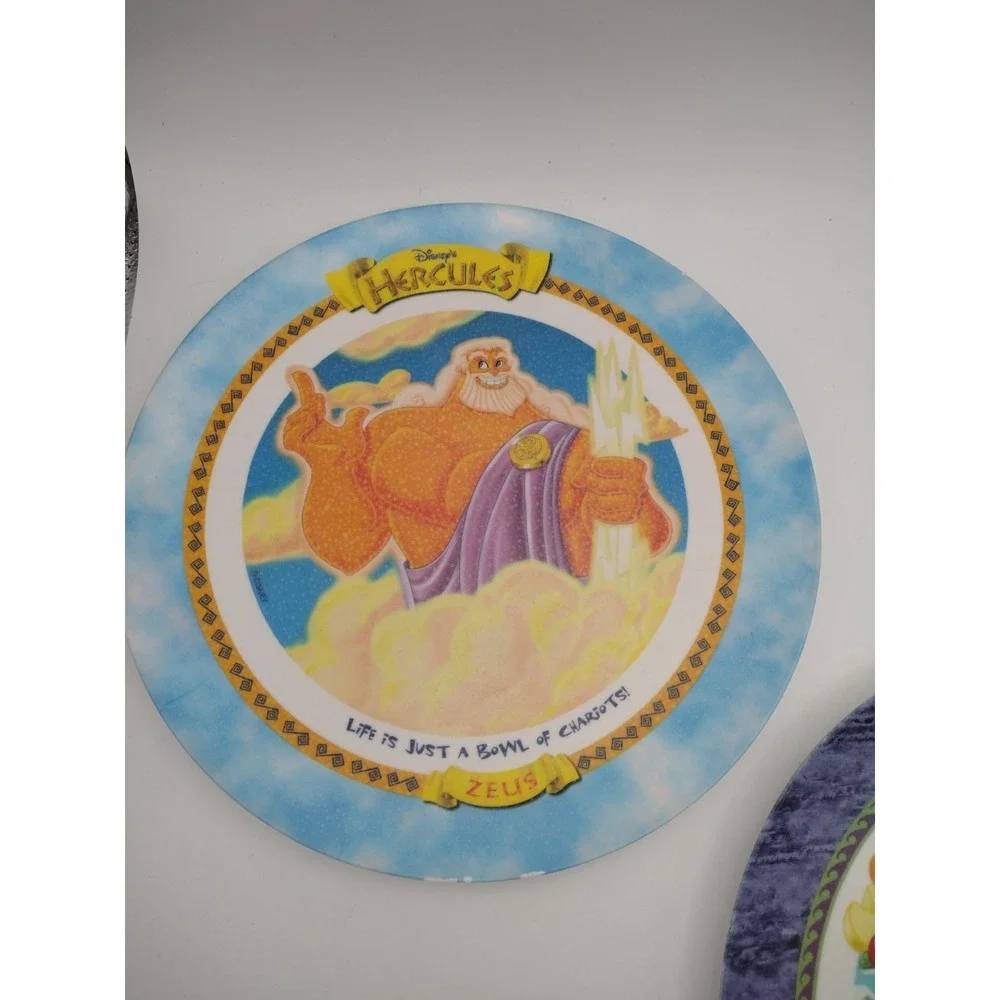 Set of 2‎ McDonald's Disney's Hercules Movie Phil Zeus 9.5